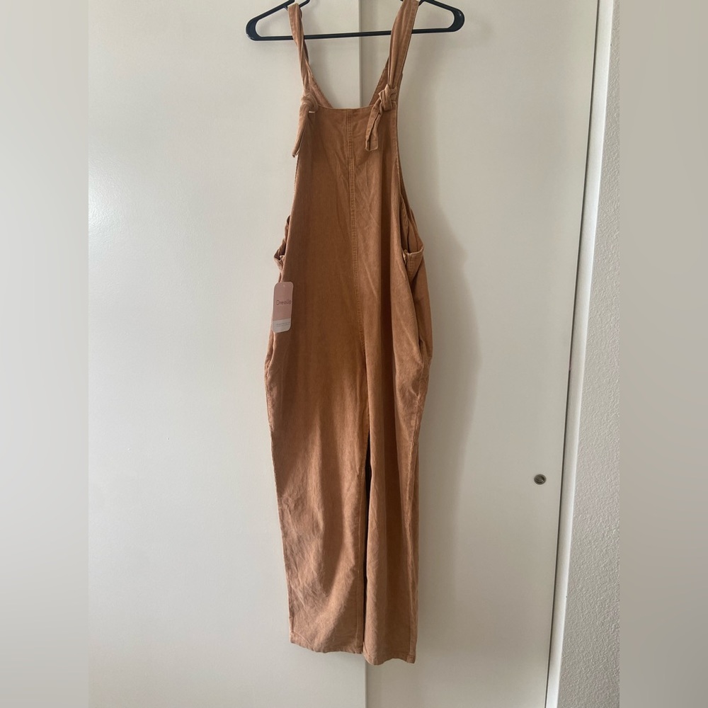 Dress Up Camel Jumpsuit
